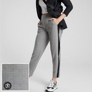Athleta Brooklyn Plaid Ankle Pant